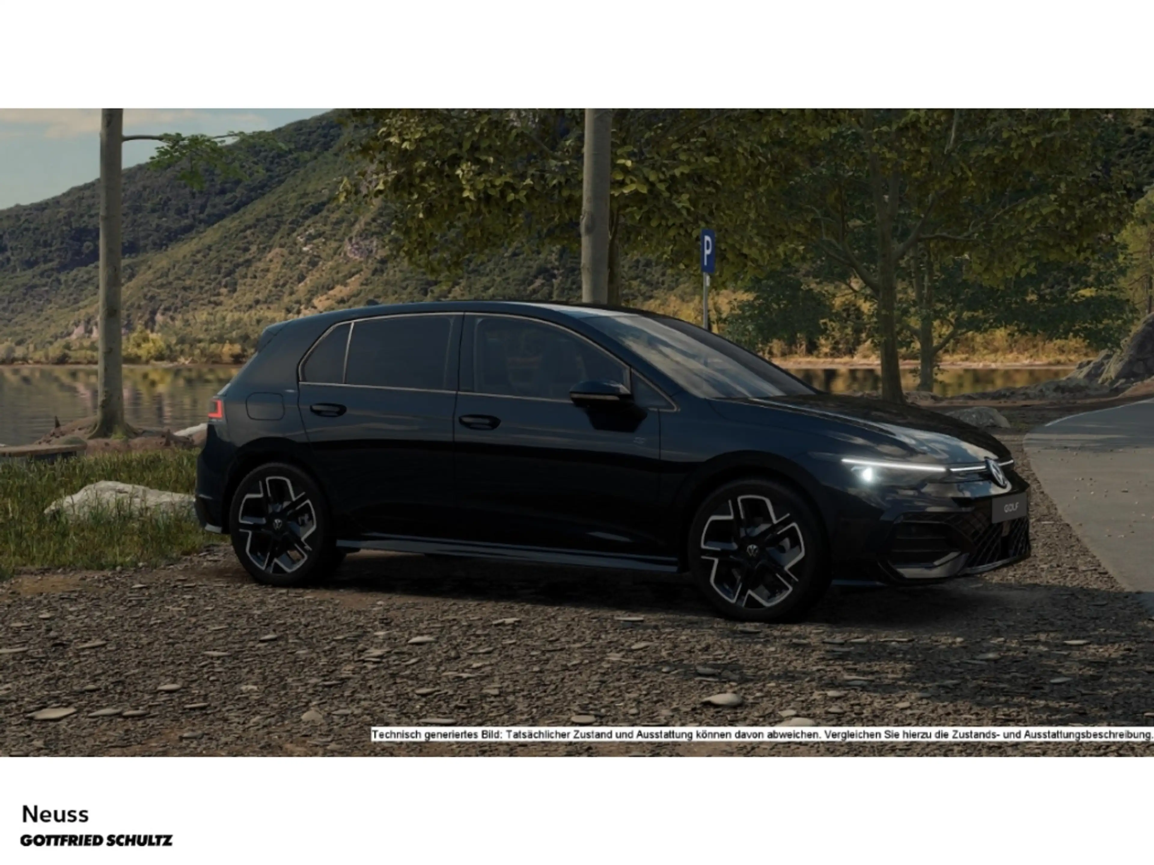 Volkswagen Golf R -Line 1.5 eTSI DSG APP CONNECT BLACK STYLE — photo 4