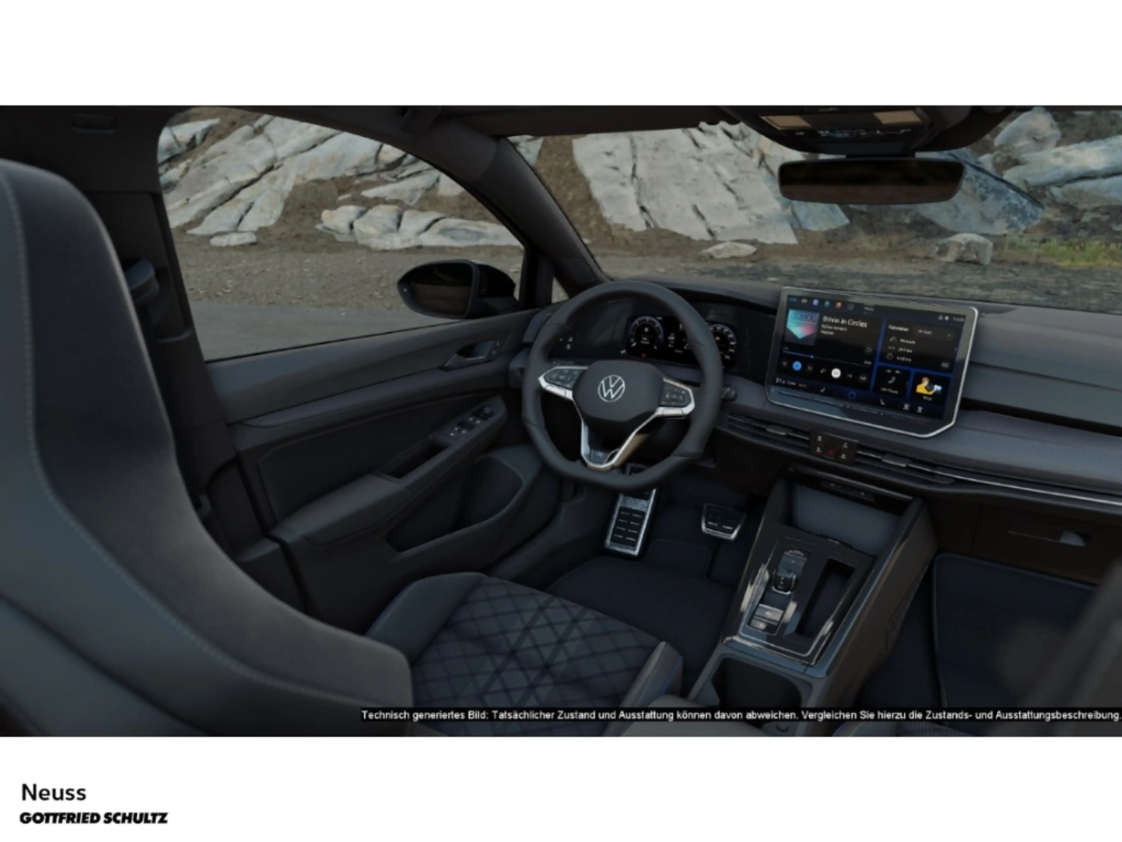 Volkswagen Golf R -Line 1.5 eTSI DSG APP CONNECT BLACK STYLE — photo 8