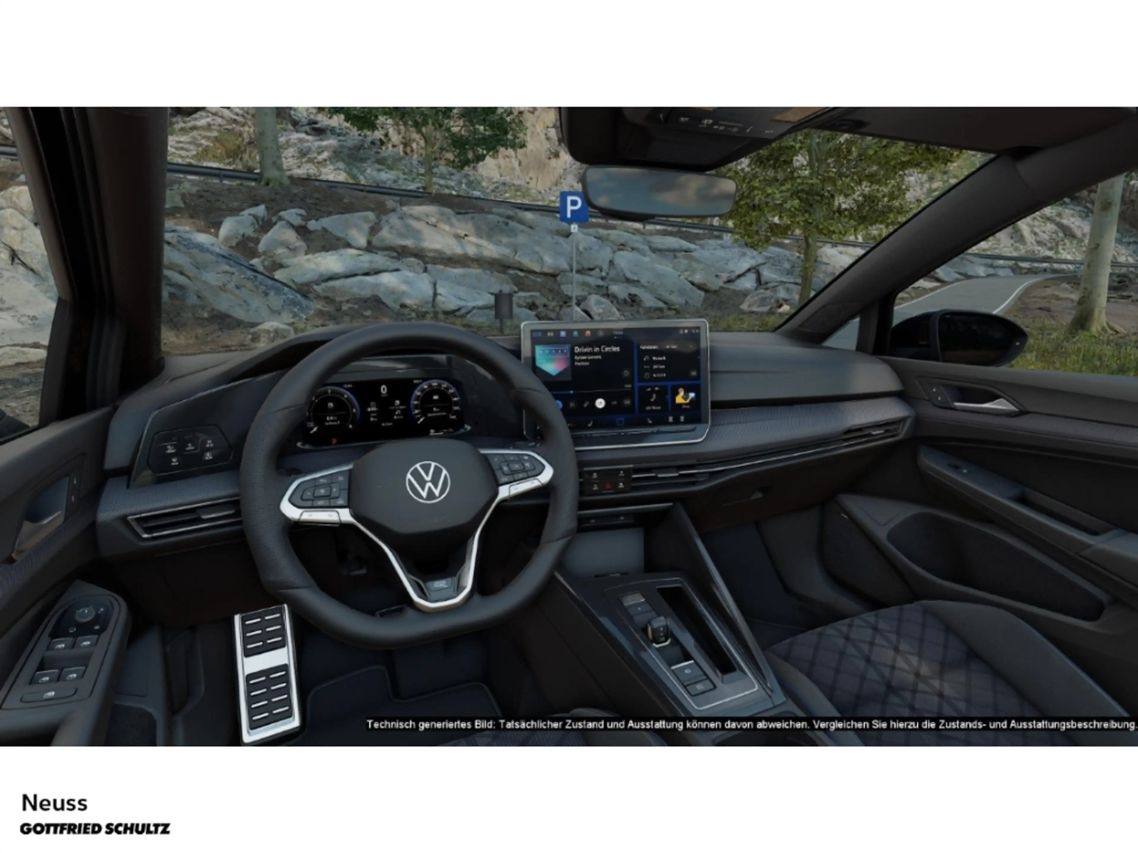 Volkswagen Golf R -Line 1.5 eTSI DSG APP CONNECT BLACK STYLE — photo 7