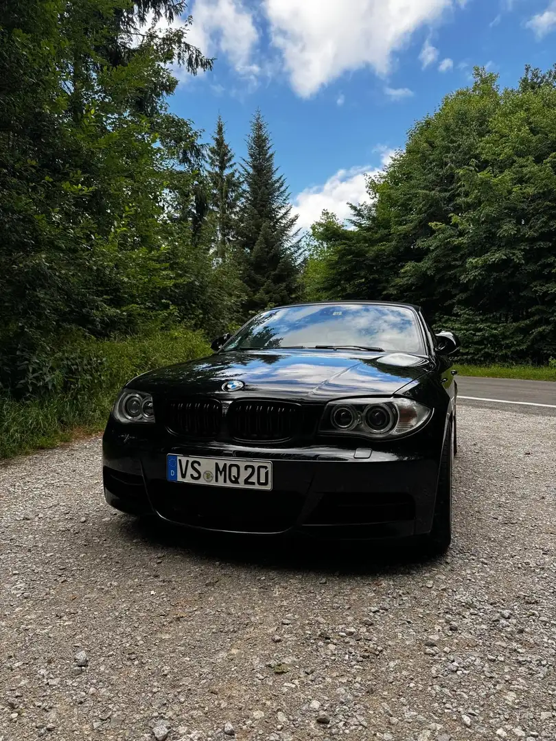 BMW 135 135i Cabrio Aut. Schwarz - 1