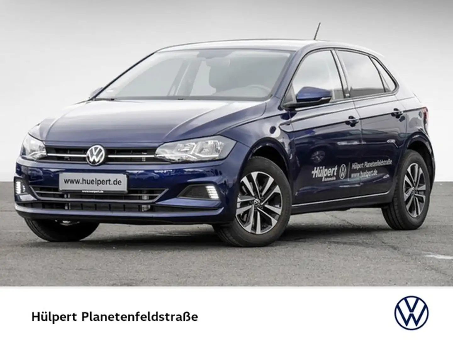 Volkswagen Polo 1.0 UNITED NAVI ALU CARPLAY SITZHEIZUNG DAB+ Bleu - 1