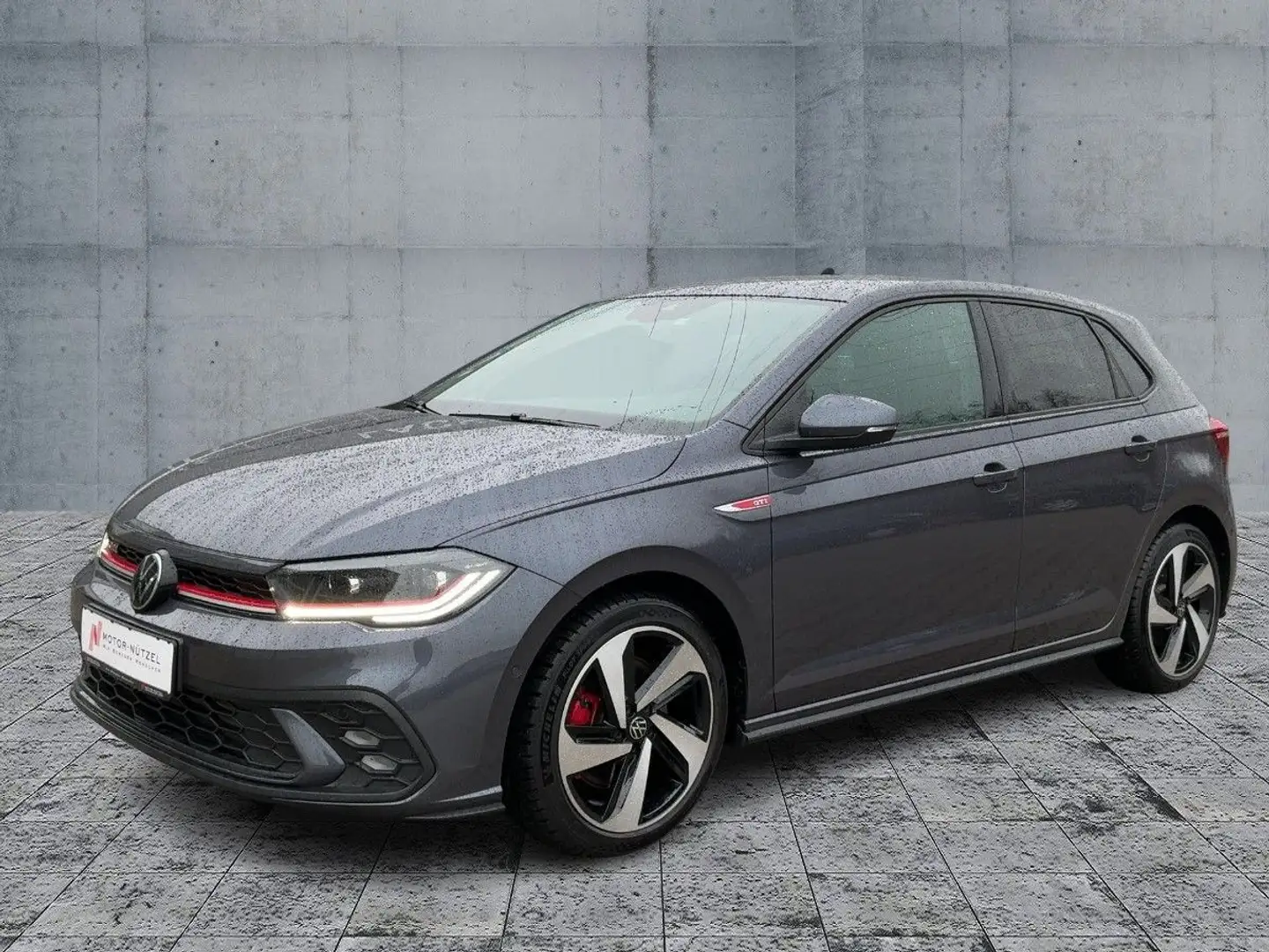 Volkswagen Polo GTI DSG MATRIX+ACC+APP+SHZ+PLA+MFL+DAB+17" Grau - 2