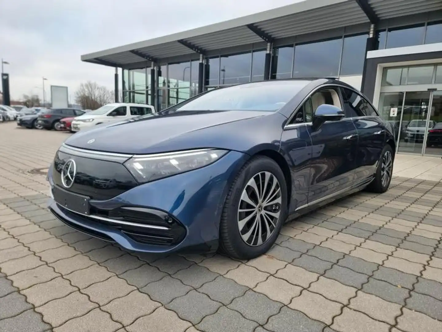 Mercedes-Benz EQS 450 4Matic Blau - 1