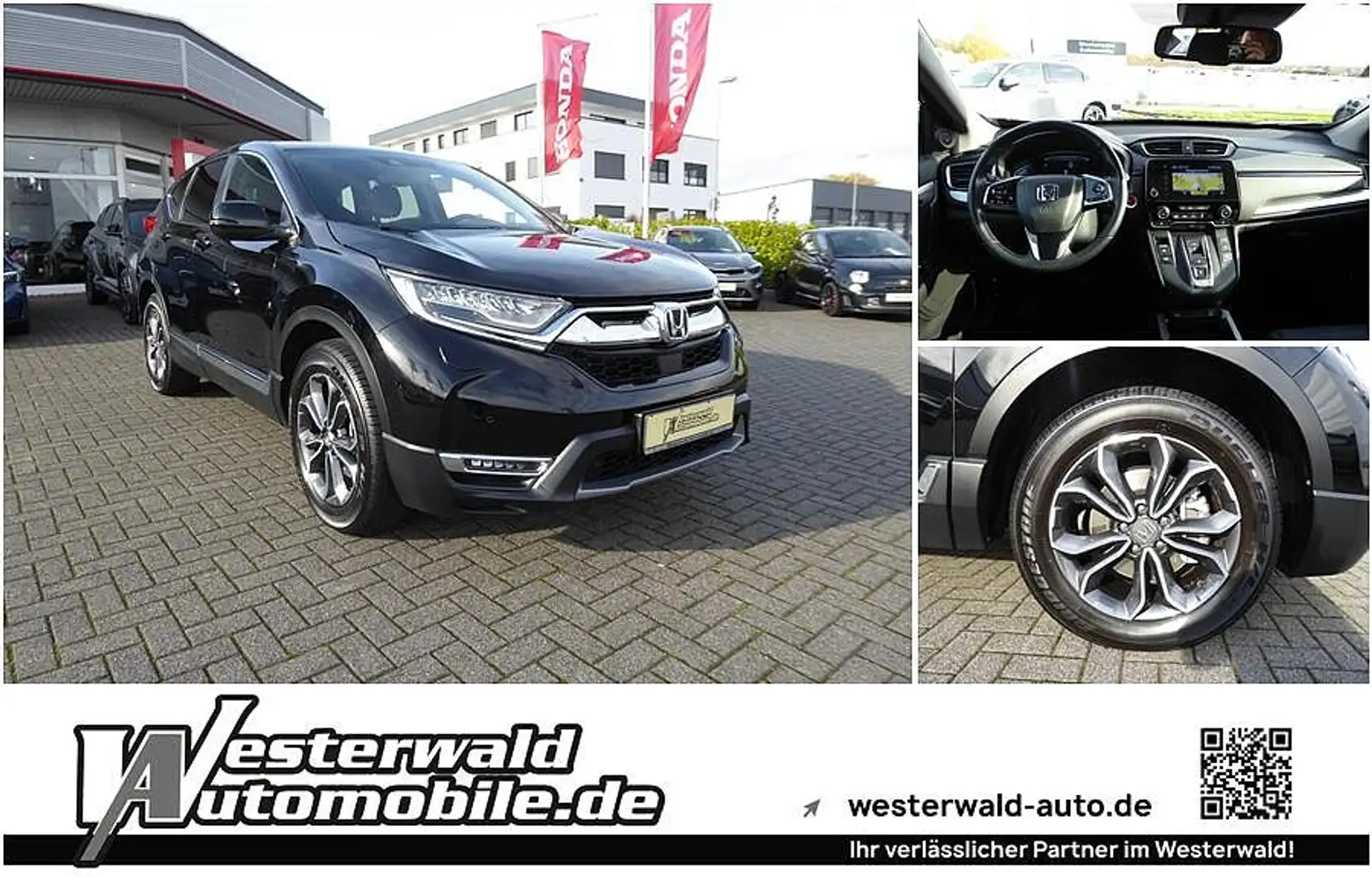 Honda CR-V Hybrid e:HEV 2.0 i-MMD 4WD Elegance Negro - 1