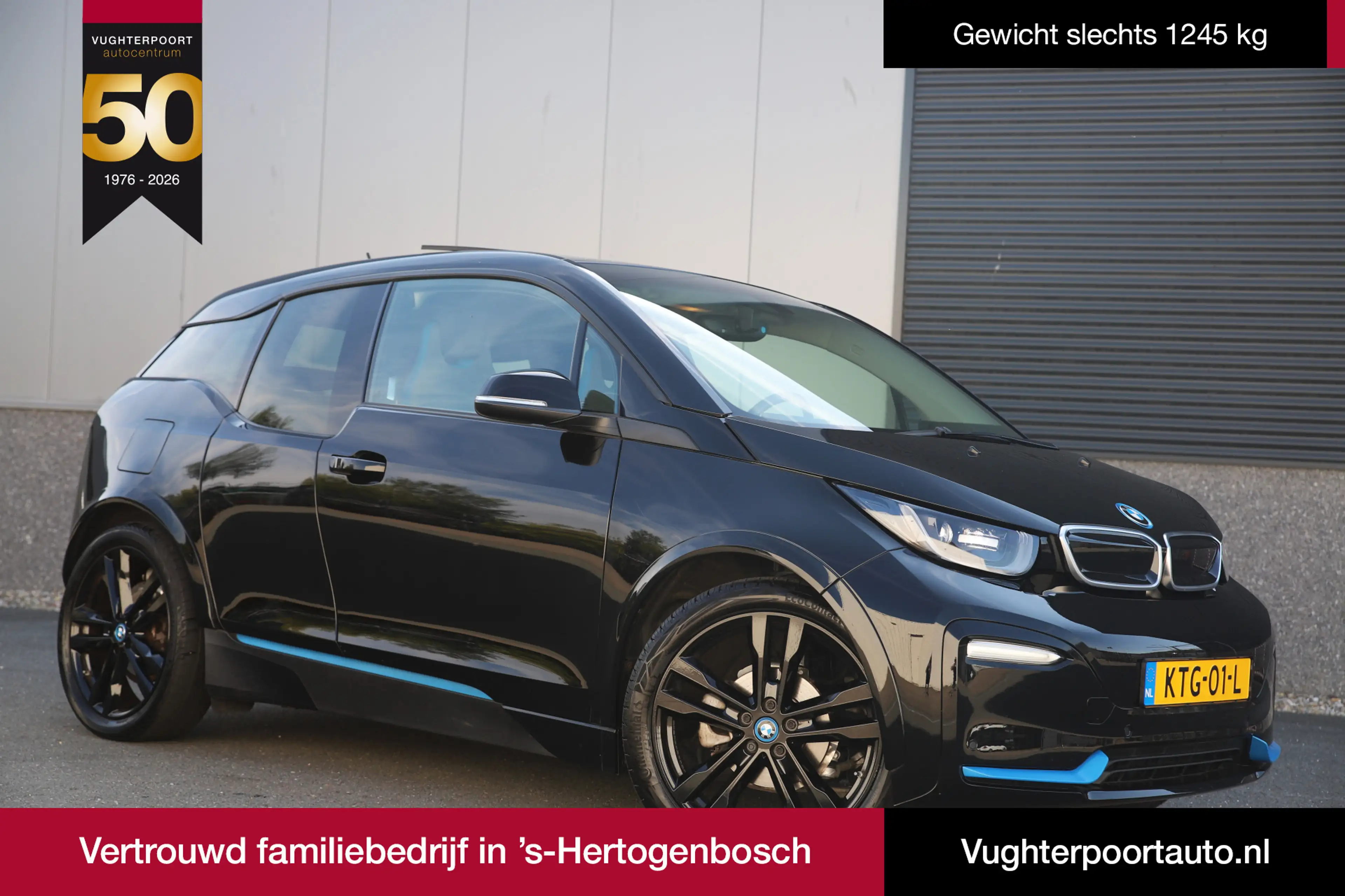 BMW i3 S 184pk Executive 120Ah 42 kWh/Sunroof/Carplay/W-p