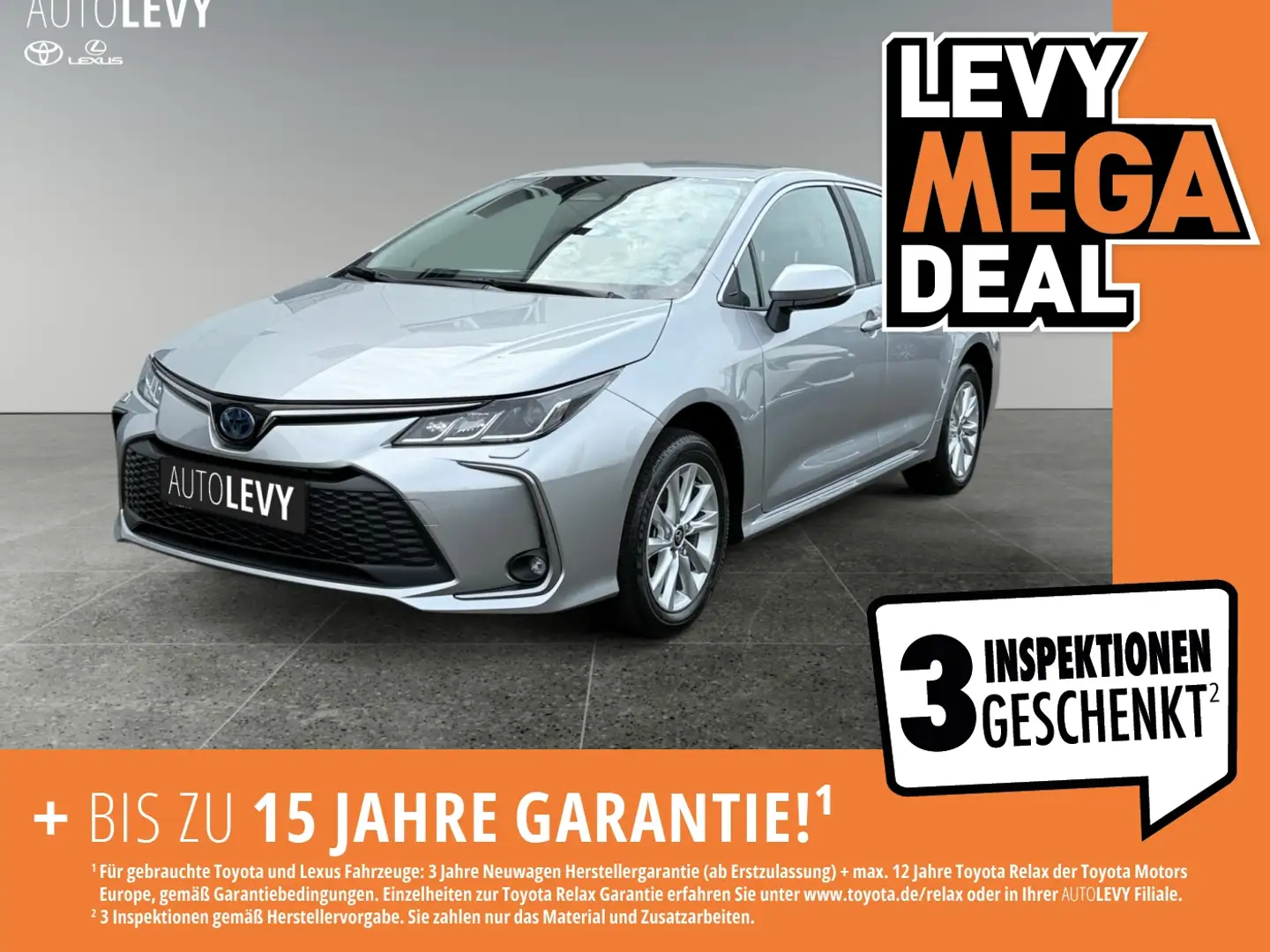Toyota Corolla 1.8 Limousine Active ++SHZ+LHZ+LM-Felge++ Zilver - 1