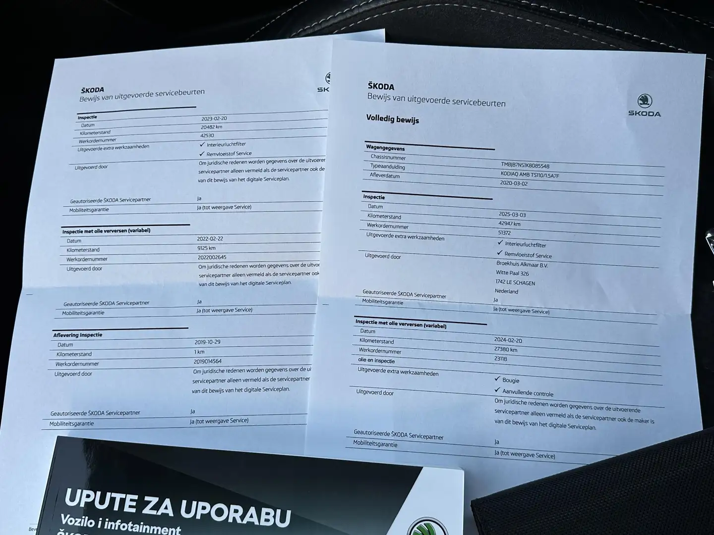 Skoda Kodiaq 1.5 TSI Sportline Business VAN: €34.900,- VOOR: €3 Zwart - 2