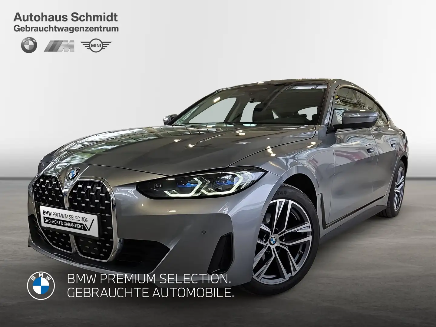 BMW 420 i Gran Coupé HiFi DAB WLAN Standhzg. GSD AHK Grau - 1
