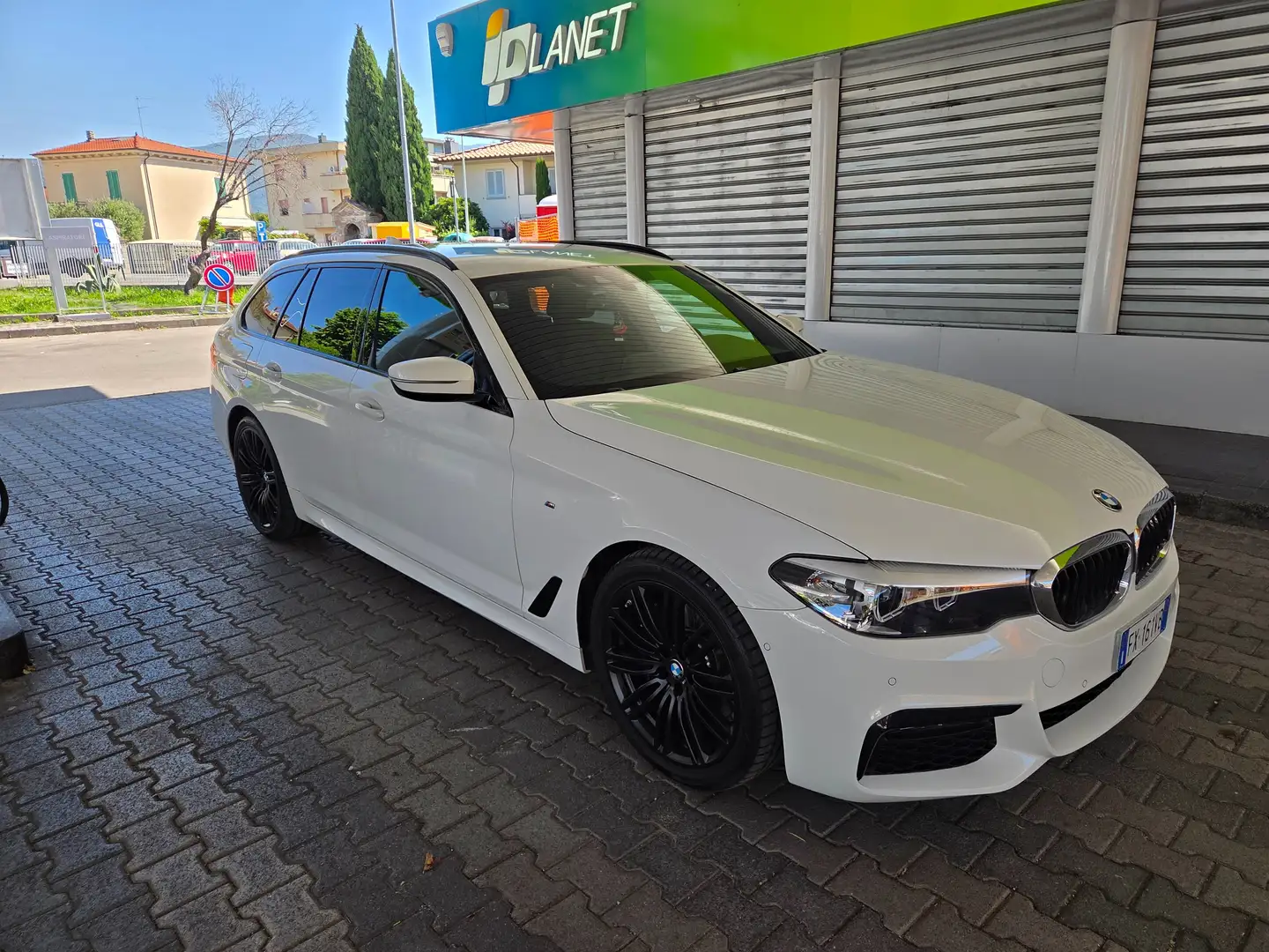 BMW 530 D m sport Bianco - 1