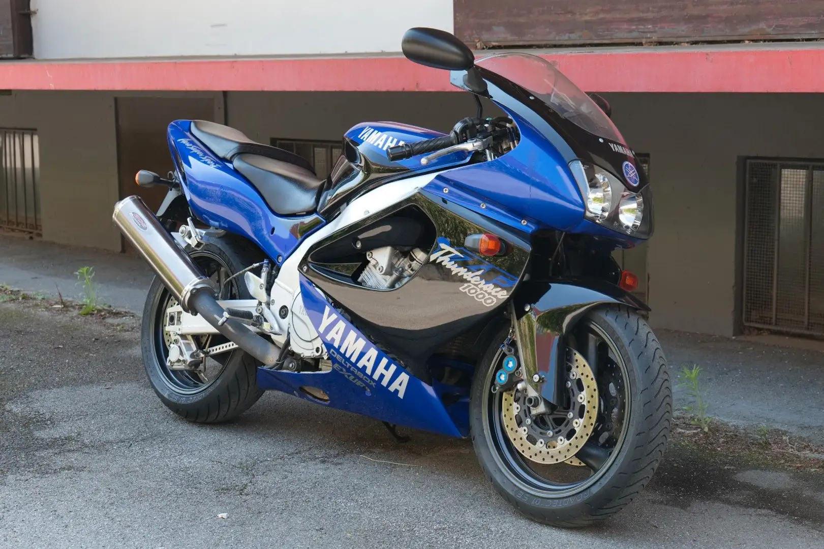 Yamaha YZF 1000 Thunderace  1. Hand scheckheft !!!! Kék - 2