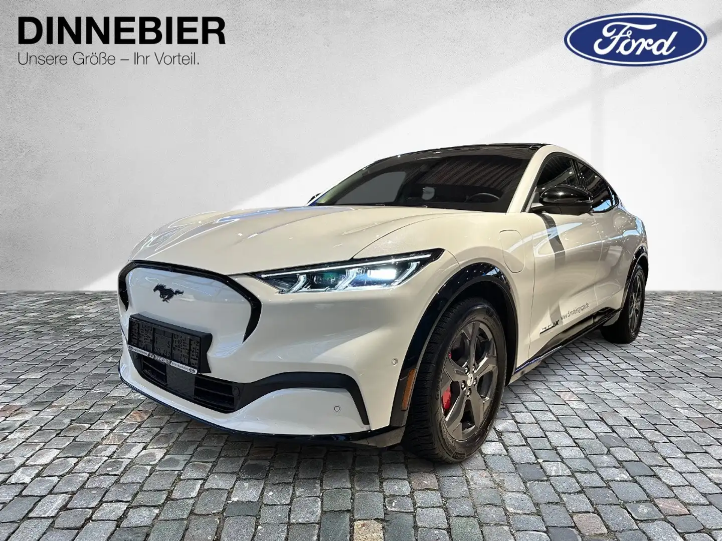 Ford Mustang Mach-E AWD Glasdach+LED+360°Kamera Blanc - 2