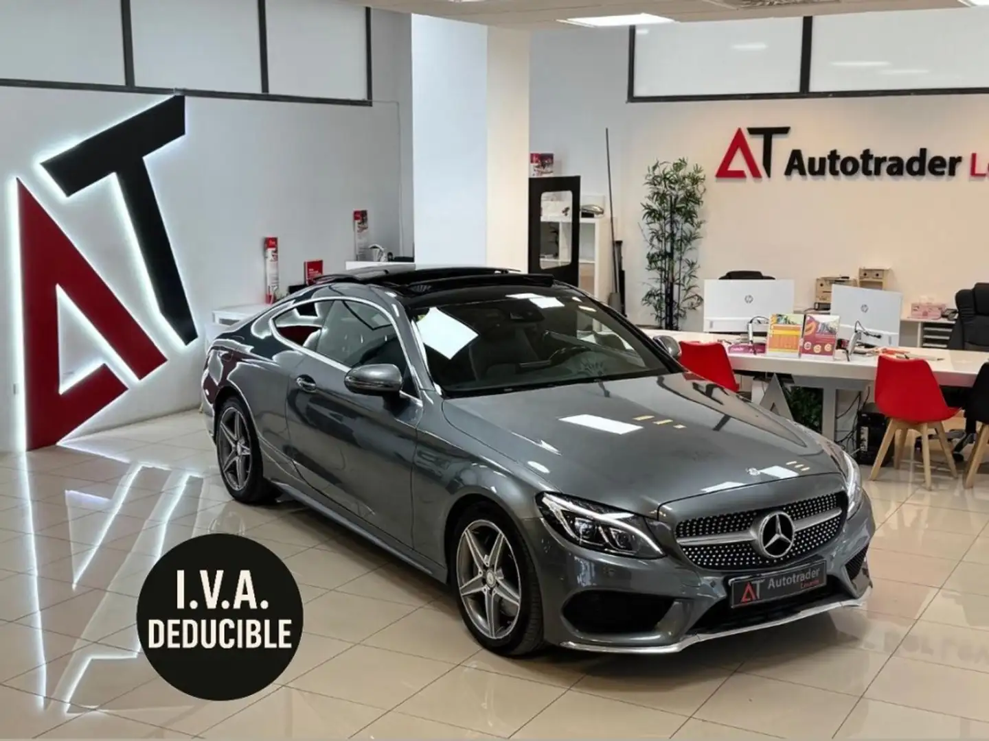 Mercedes-Benz C 250 Coupé 250d 4Matic 9G-Tronic Plateado - 1
