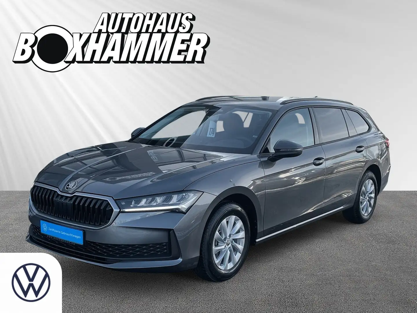 Skoda Superb Combi 2.0 TDI DSG TOP AUSSTATTUNG Gris - 1