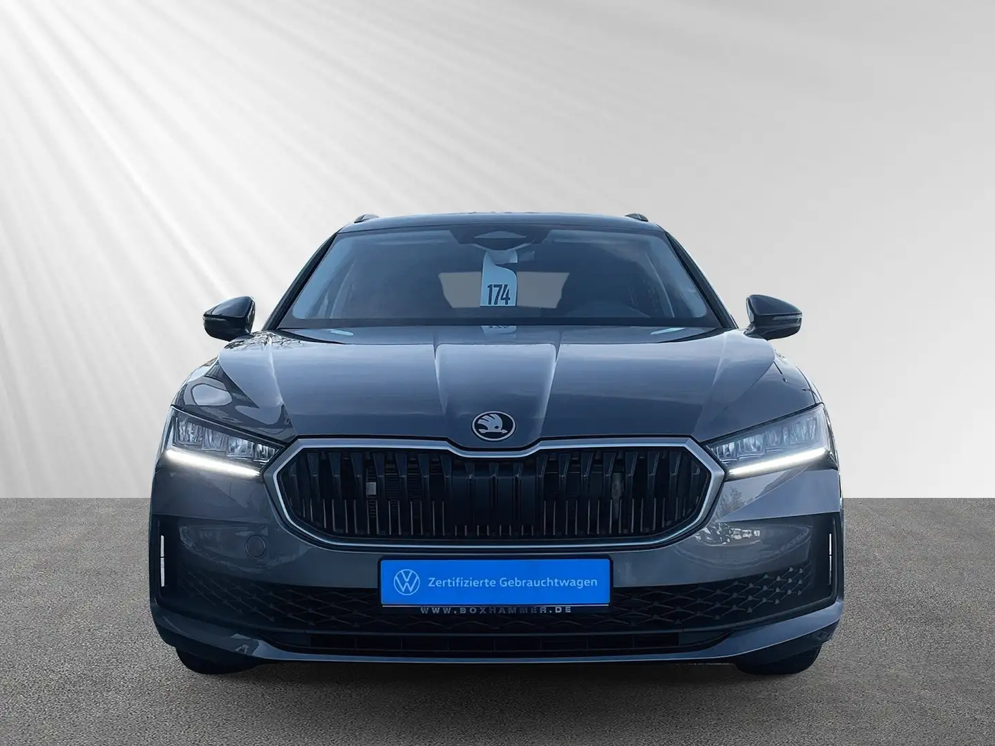 Skoda Superb Combi 2.0 TDI DSG TOP AUSSTATTUNG Gris - 2