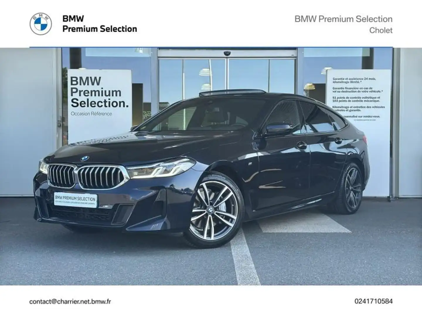 BMW 630 630d xDrive 286ch M Sport Noir - 1