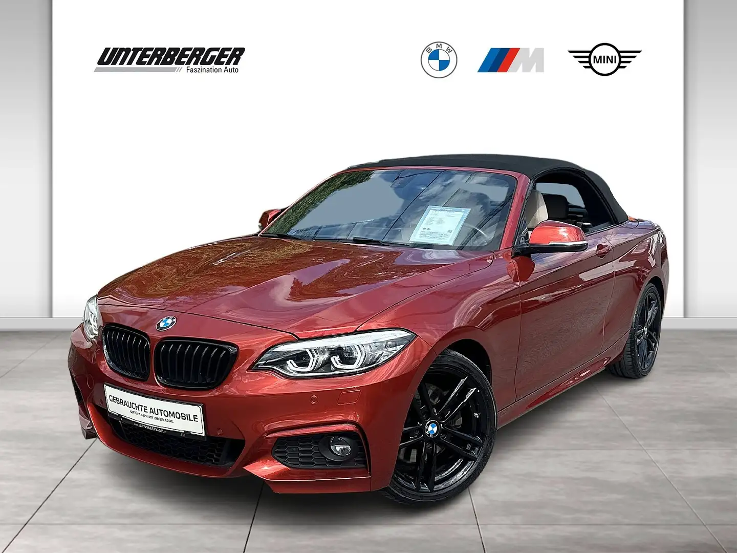 BMW 230 i Cabrio // M Sportpaket // Komfortzugang // PDC / Orange - 1