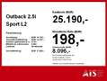 Subaru OUTBACK 2.5i Sport ACC+LED+Navi+SD+SHZ+2xKlima Blu/Azzurro - thumbnail 5