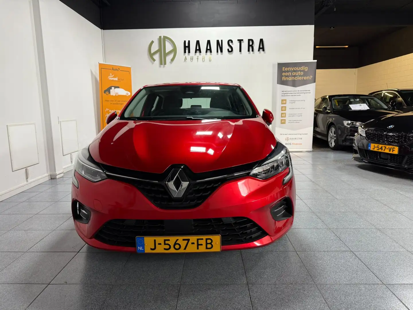 Renault Clio 1.0 TCe Intens 49.996 KM Ecc Lm velgen Apple-Carpl Rood - 2