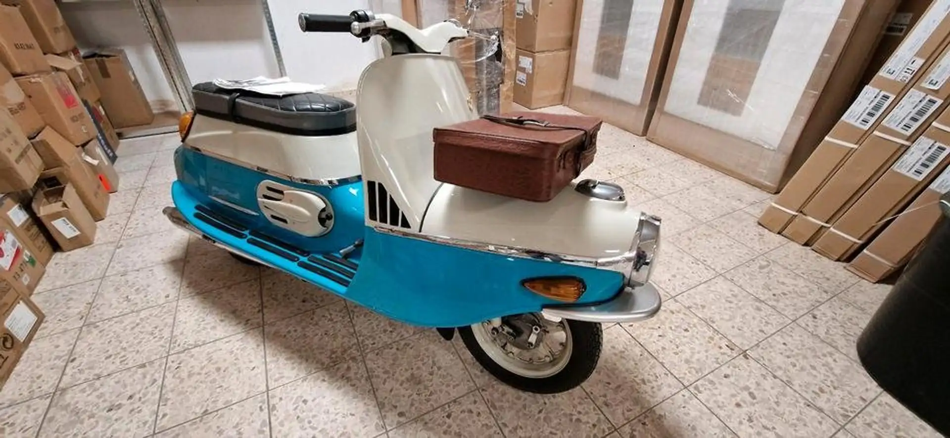 Jawa Cezeta 502 Blauw - 2