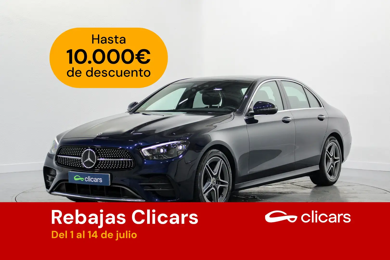 Mercedes-Benz E 220 220d 9G-Tronic Azul - 1
