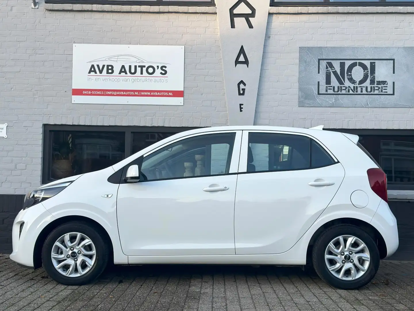 Kia Picanto 1.0 CVVT ComfortPlusLine Airco NAVI Carplay Wit - 2