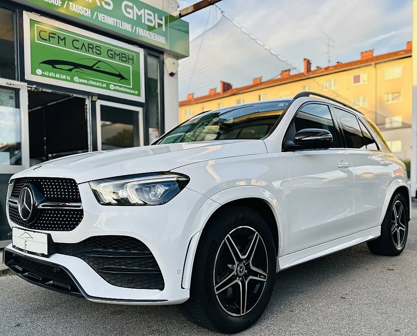 Mercedes-Benz GLE 350 d 4Matic Aut. Weiß - 1
