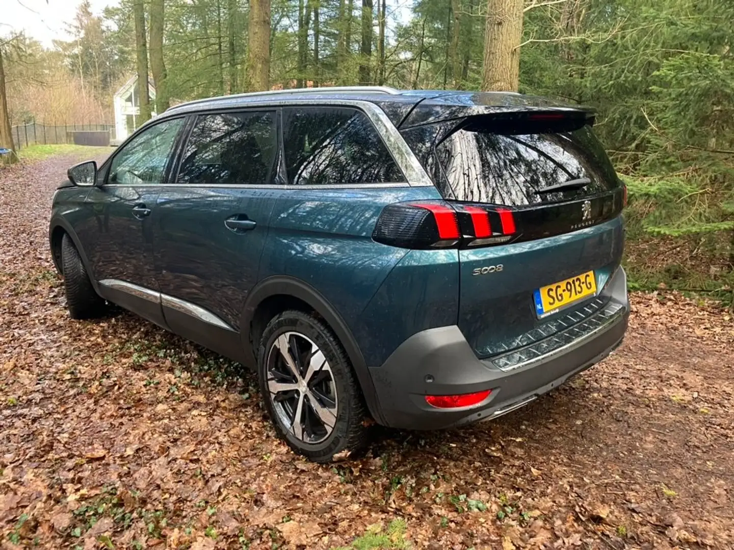 Peugeot 5008 1.6 e-THP GT-Line, or.NL 48dkm NAP 1e eig btw auto Groen - 2