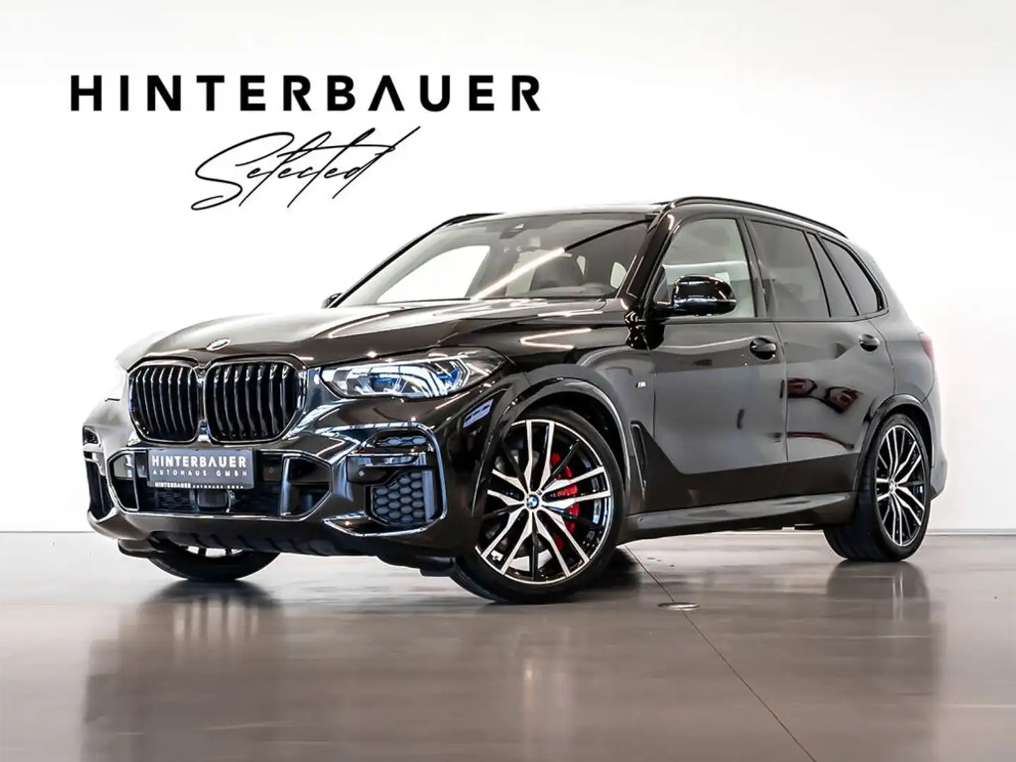 BMW X5 M 50i *ERSTBESITZ*LUFT*FOND-ENTERTAIN*PANO*LASER Schwarz - 1