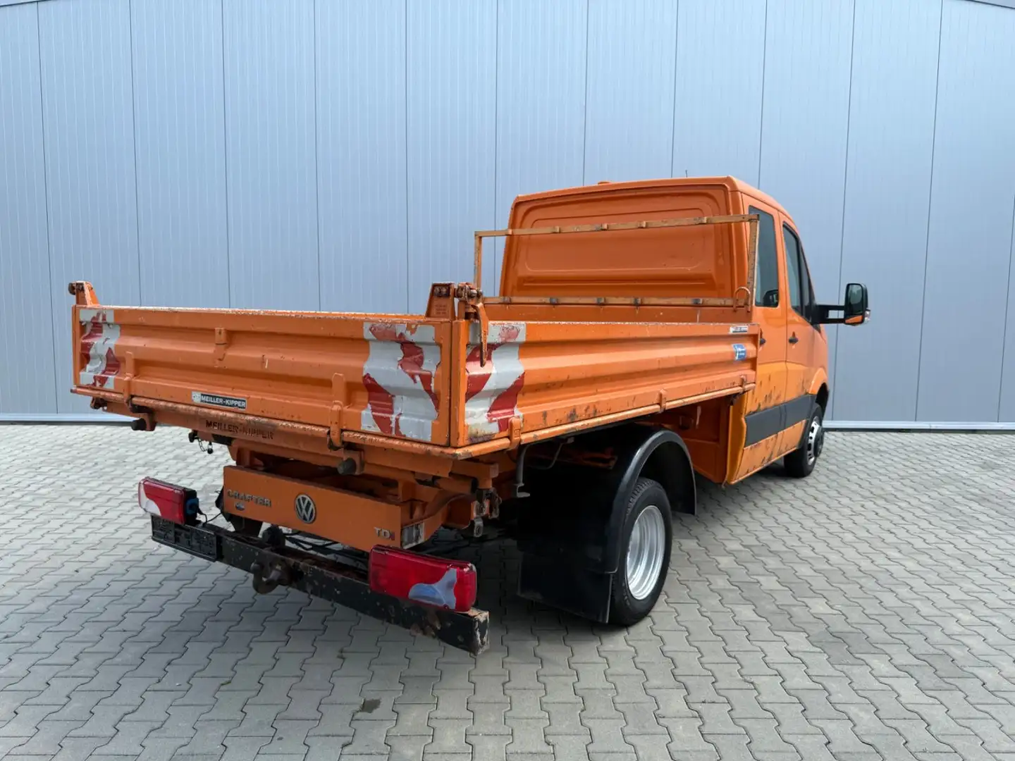 Volkswagen Crafter 50 Doppelkabine L2 *3-Seitenkipper Orange - 2
