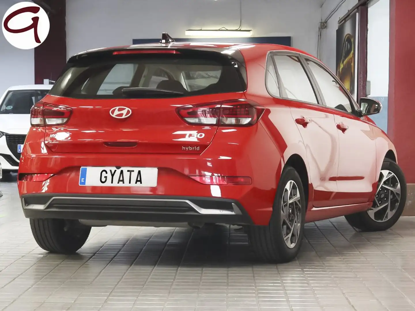 Hyundai i30 FB 1.0 TGDI Klass 48V 120 Rojo - 2