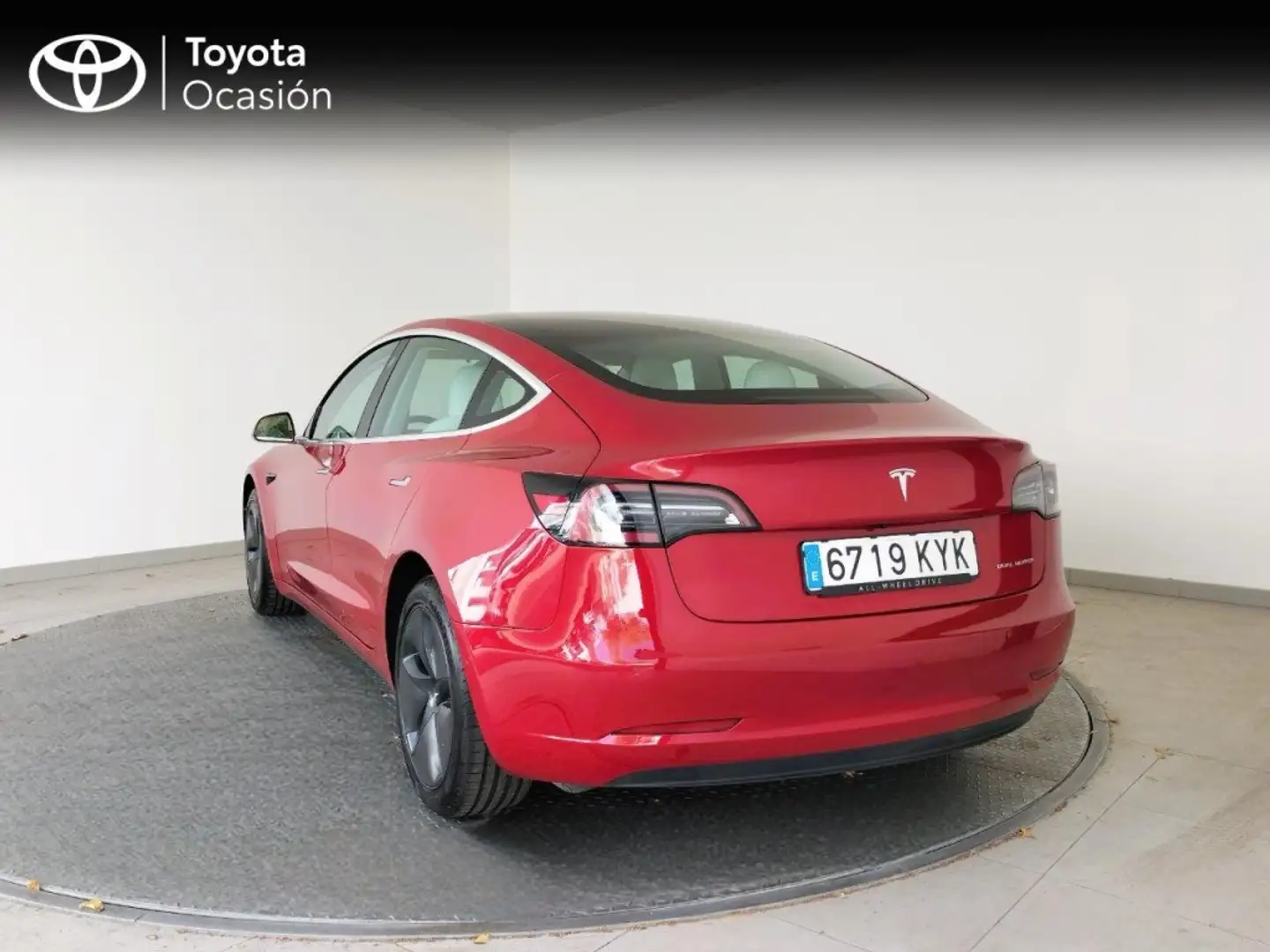 Tesla Model 3 LONG RANGE 4WD 345 4PT Rojo - 2