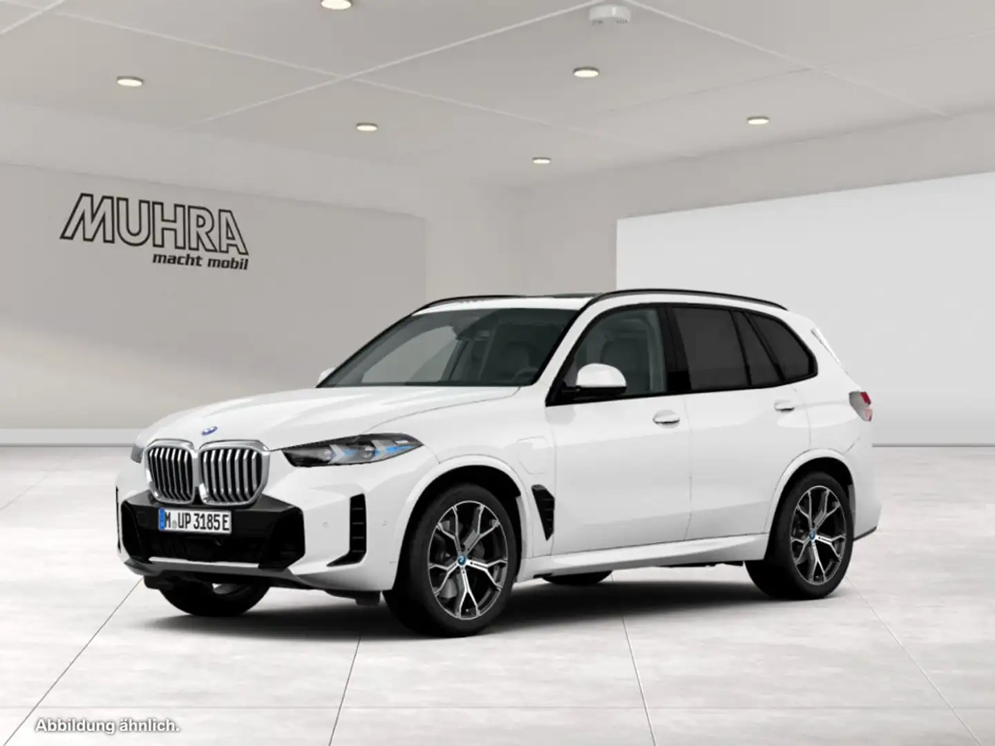 BMW X5 xDrive50e M Sport 21" AHK Pano Softclose H&K Weiß - 2