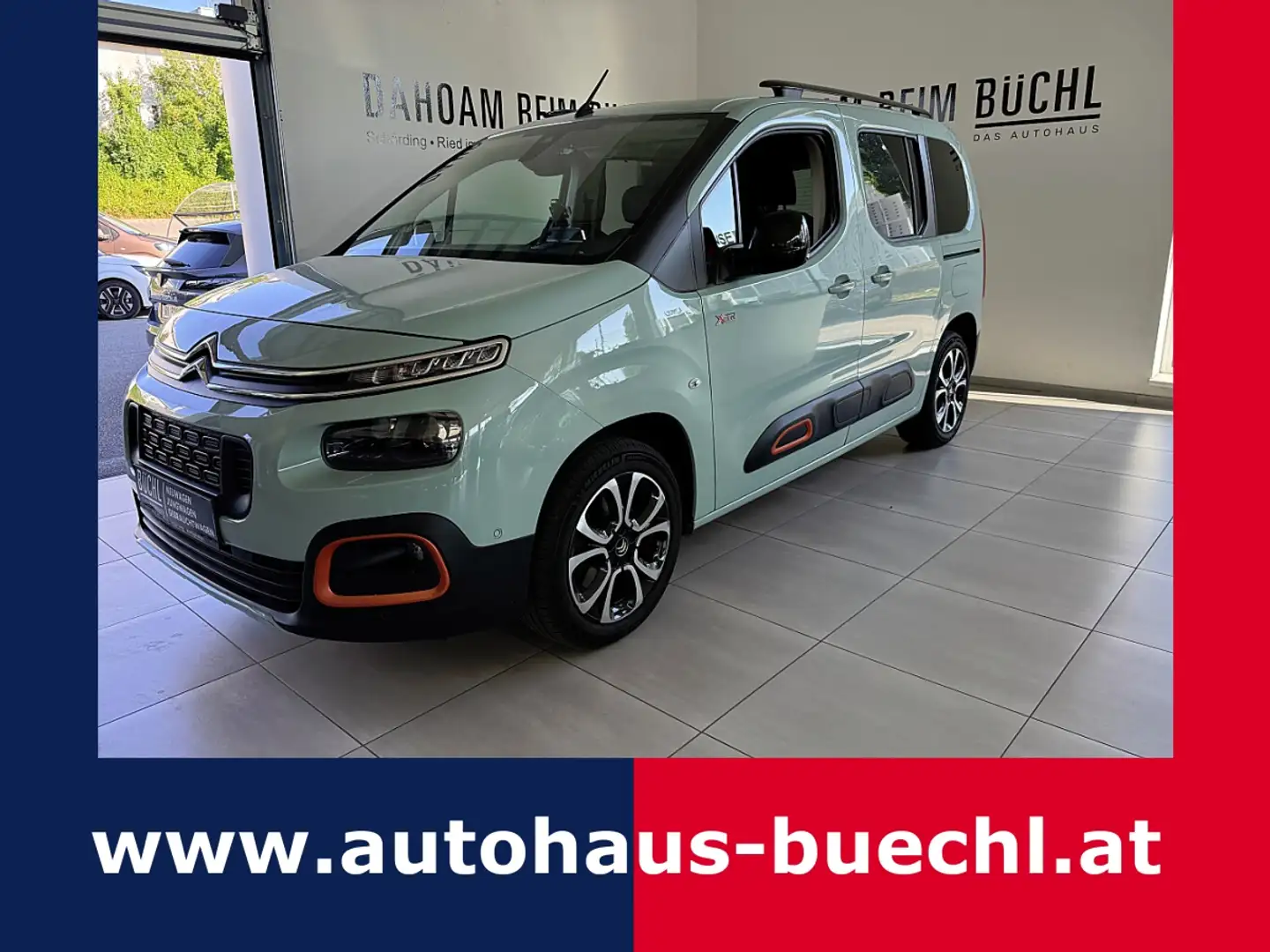 Citroen Berlingo BlueHDI 130 S&S Shine Grün - 1