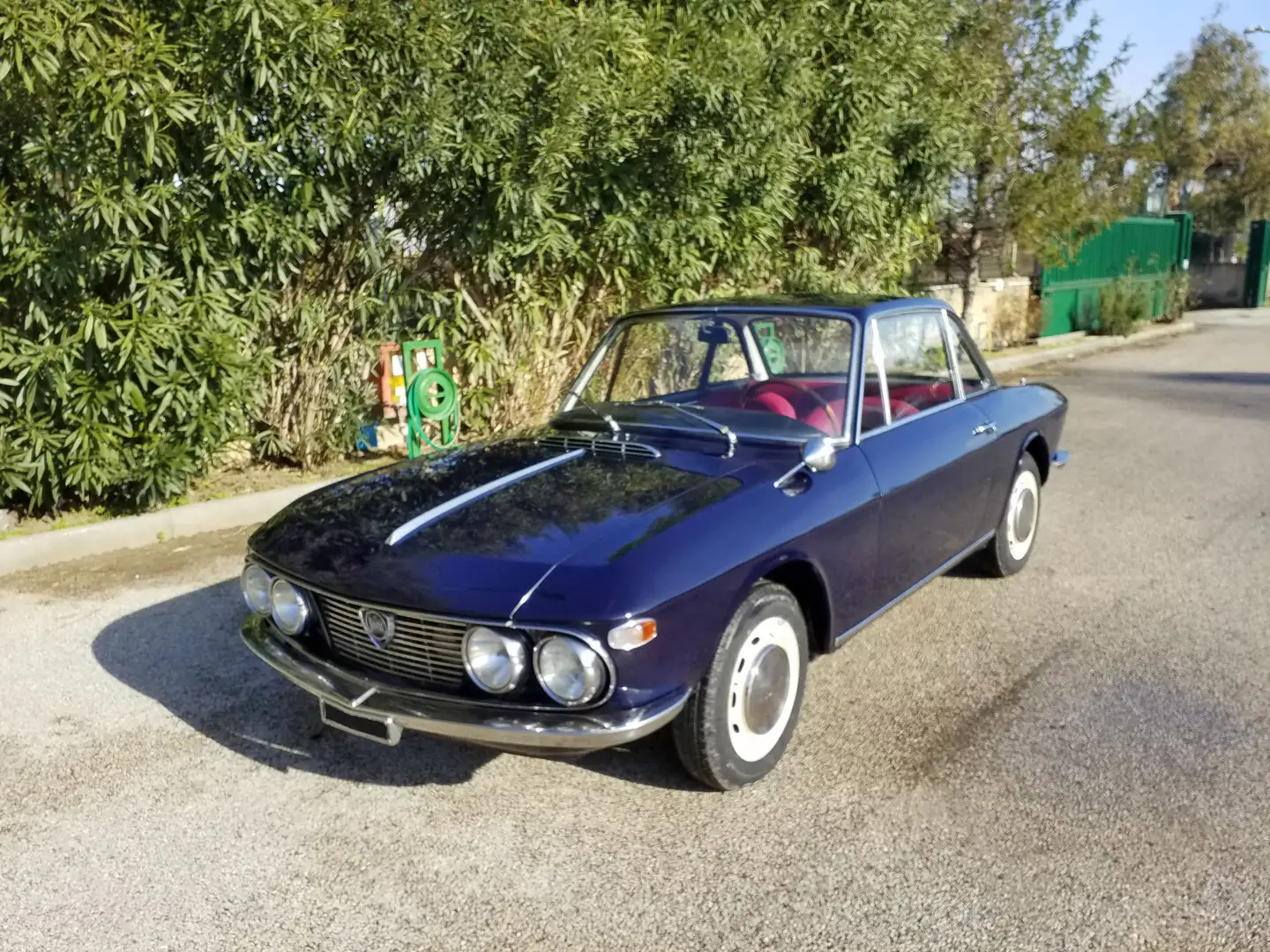 Lancia Fulvia Coupé Prima serie Leva lunga anno 1966 Bleu - 1