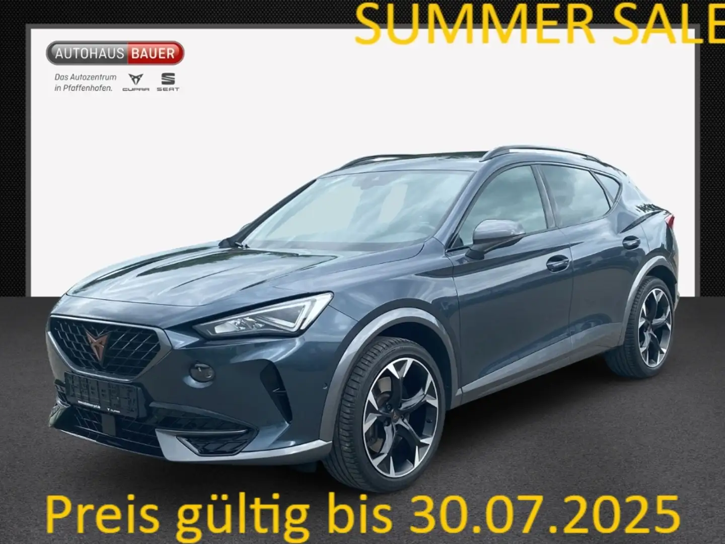 CUPRA Formentor VZ 2.0TSI DSG ACC DCC SPORTSITZE MEMORY FULLINK XL Gris - 1