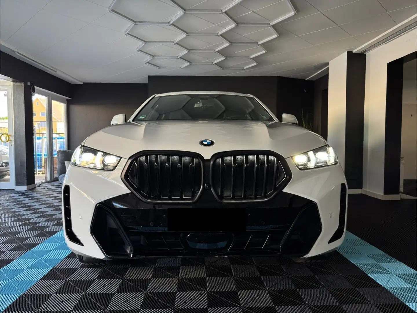 BMW X6 xdrive30d MSport auto 360 LCI ACC H&K PELLE LED Blanc - 2