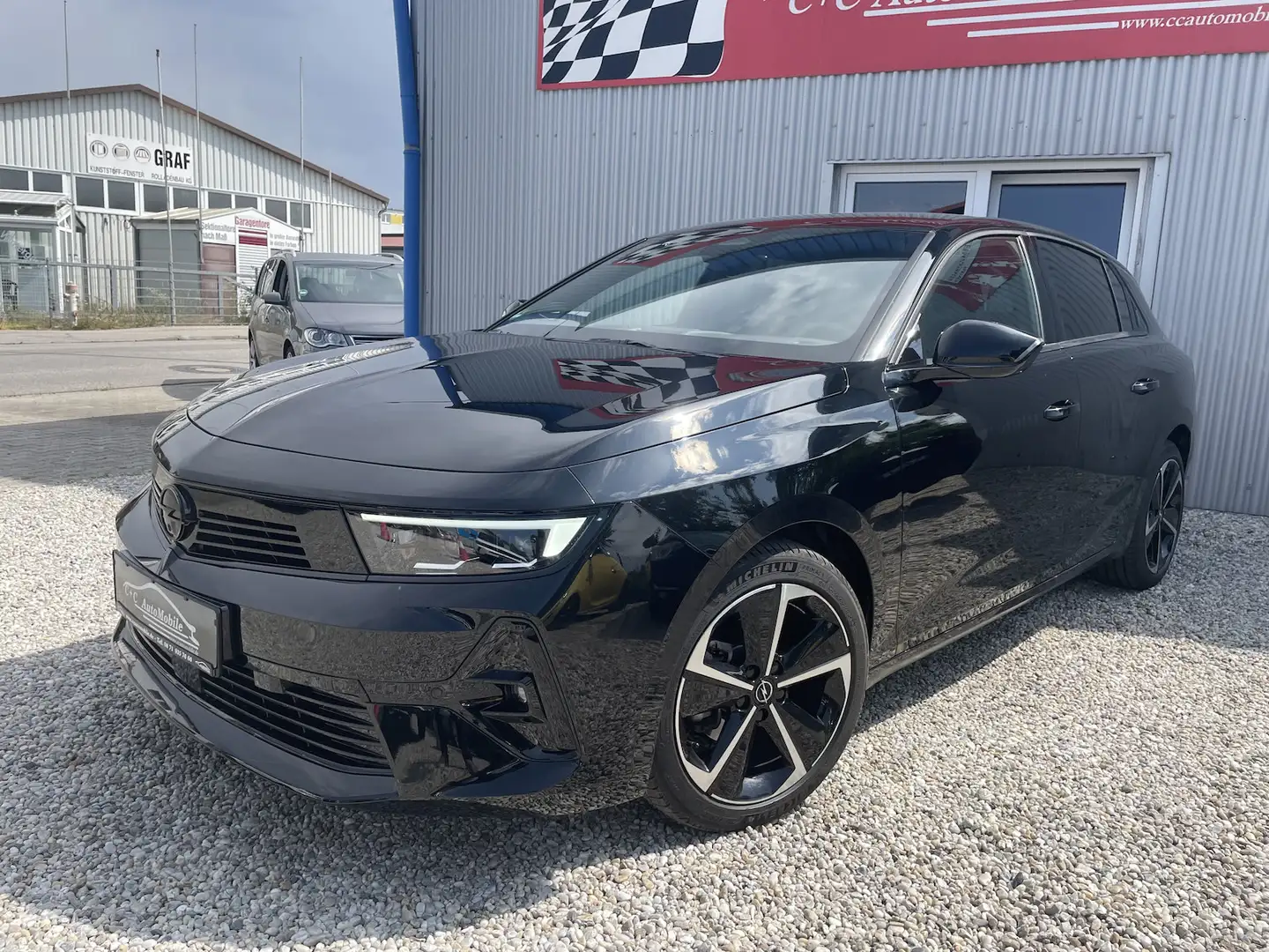 Opel Astra 1.2T GS-Line Automatik Virtual Kamera360° Noir - 1