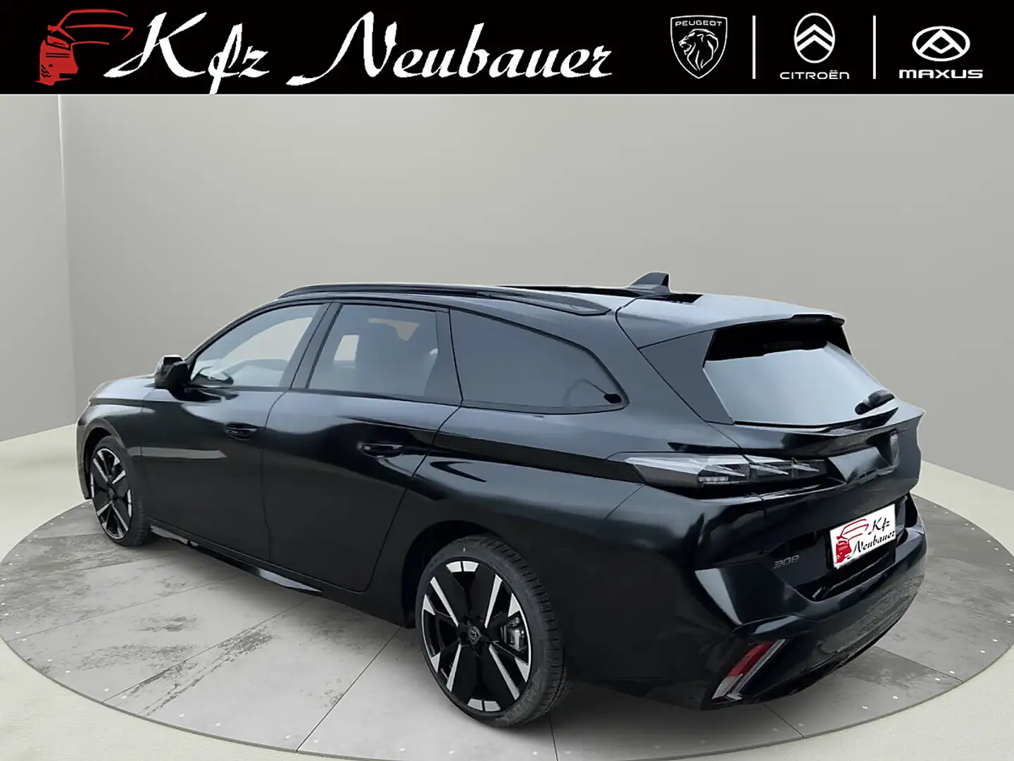 Peugeot 308 1.2 Hybrid 145 SW GT e-DCS6 Schwarz - 2