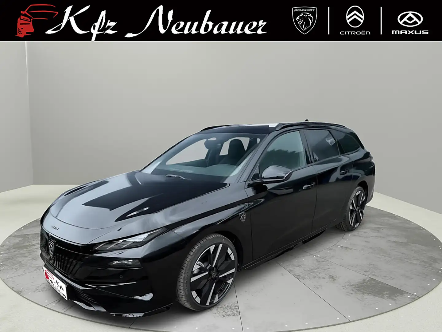 Peugeot 308 1.2 Hybrid 145 SW GT e-DCS6 Schwarz - 1