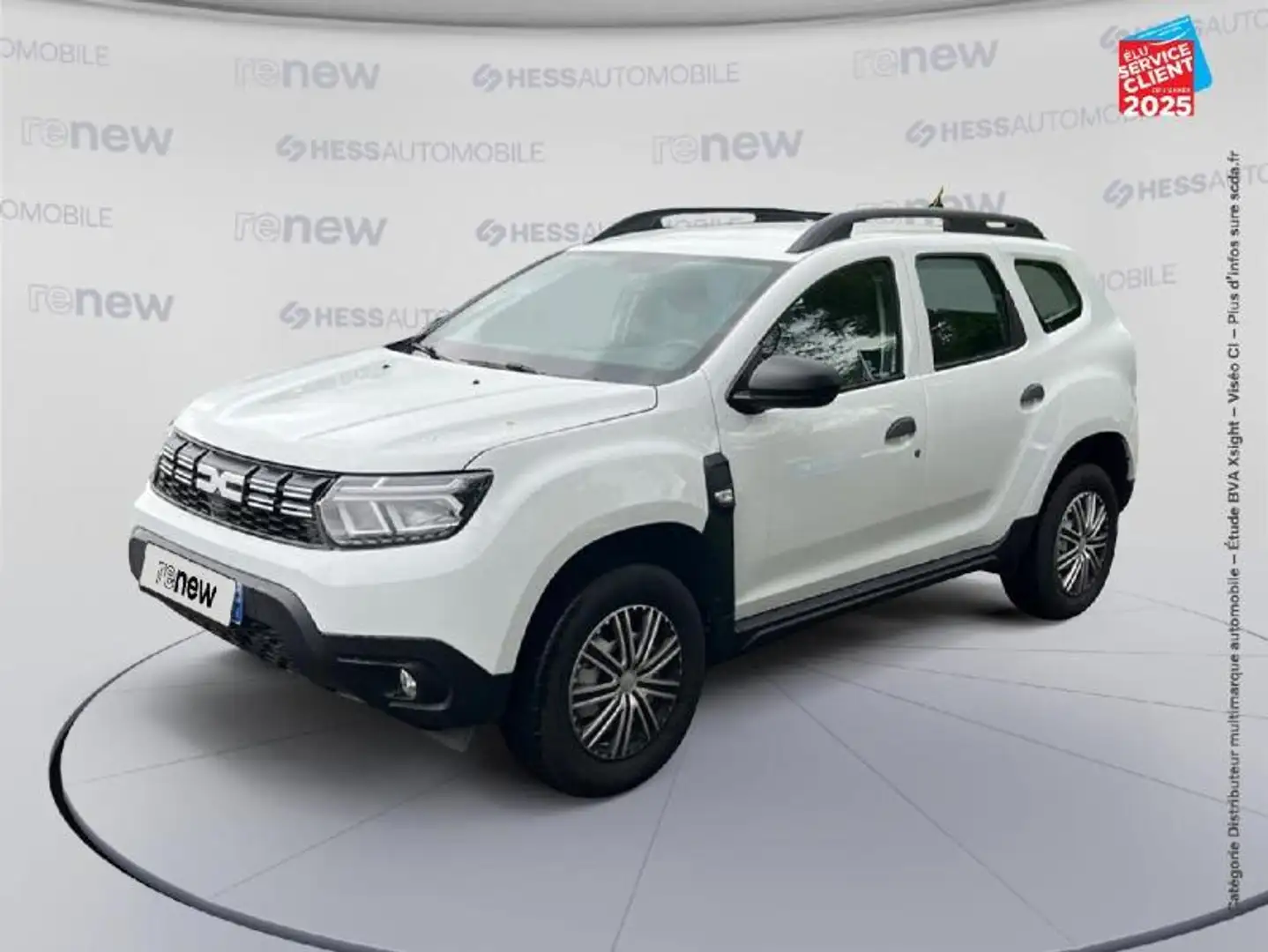 Dacia Duster 1.0 ECO-G 100ch  Essential 4x2 Blanc - 1
