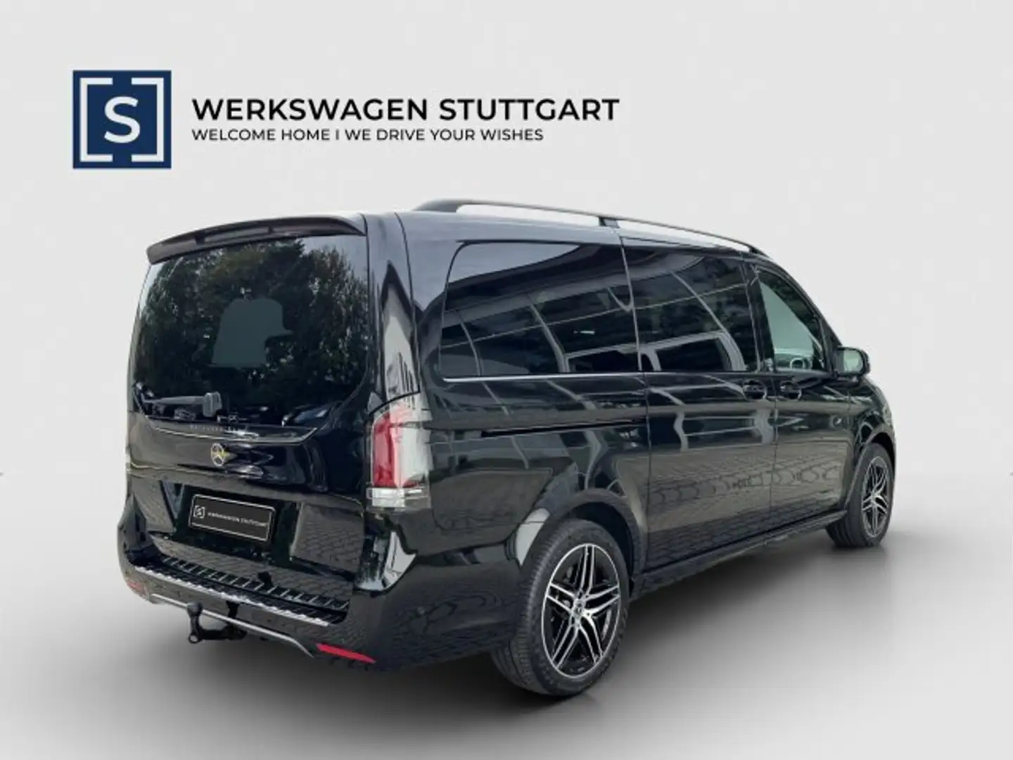 Mercedes-Benz V 220 d Style Lang AMG+AHK+DISTRO.+BURM.+7-SITZ+  AMG Line Basic/Distronic/Autom./Klima/LED/Burmester® Surround-Soundsystem Schwarz - 2