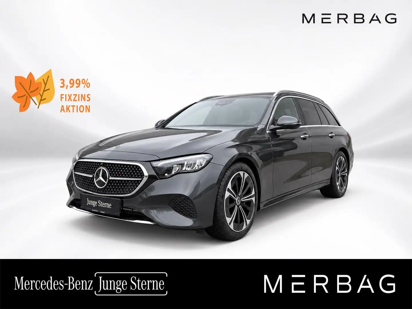 Mercedes-Benz E 300 de 4MATIC T-Modell mit EQ Hybrid Technologie Grau - 1