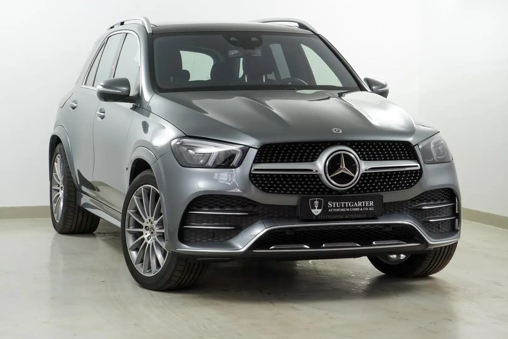 Mercedes-Benz GLE 580 4M AMG Line Pano 360 Exclusive Burmester Gris - 1