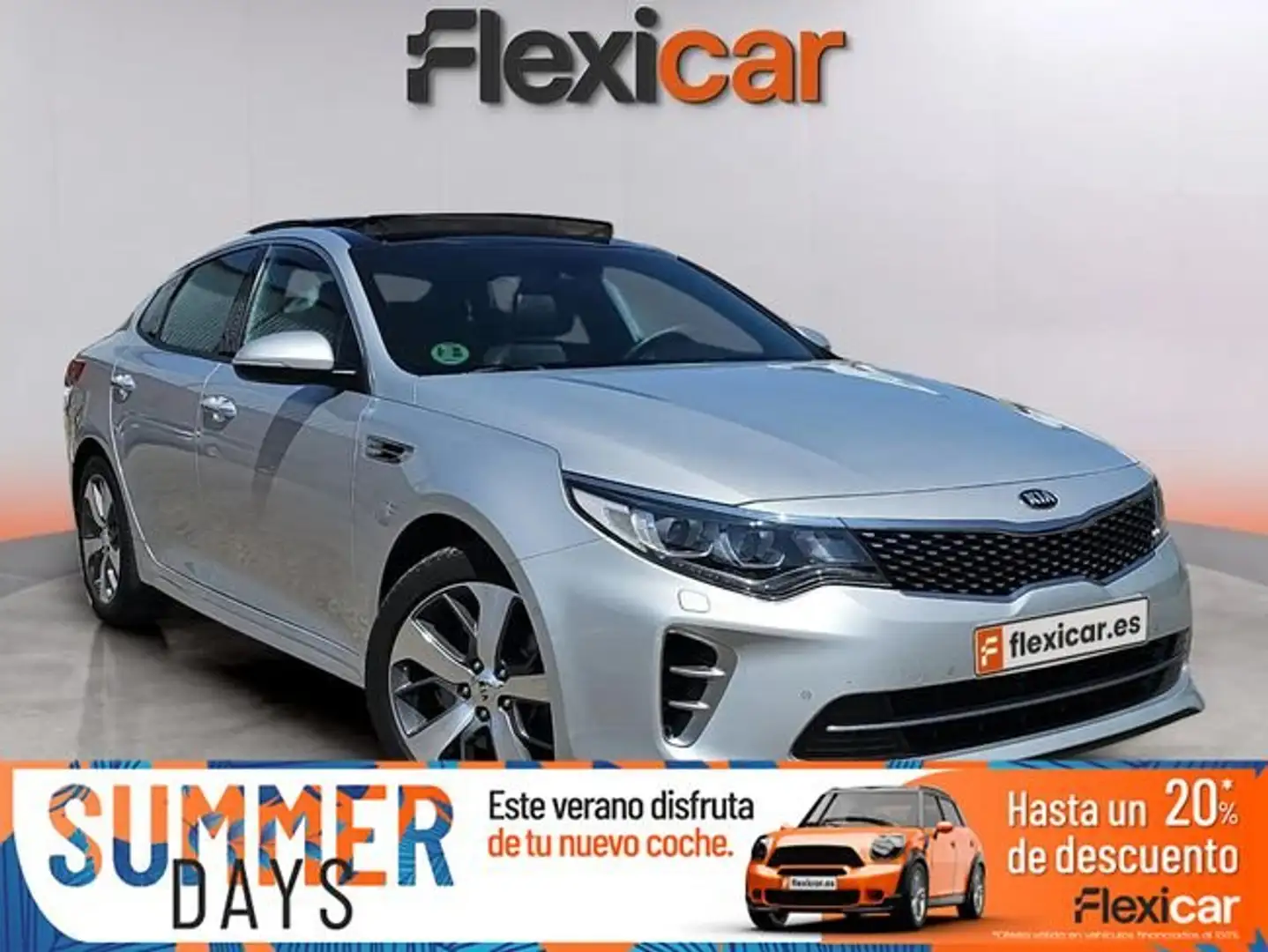 Kia Optima 1.7CRDI Eco-Dynamics GT Line Gris - 1