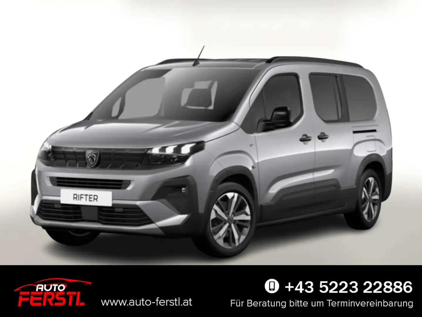 Peugeot Rifter M1 GT L2  7-S Keyl Nav Kam 2xPDC ACC BT 96 kW (... Grau - 1