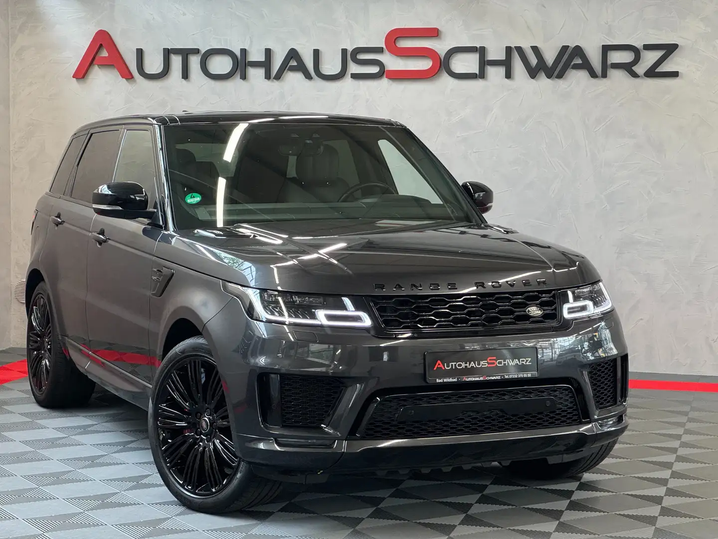Land Rover Range Rover Sport HSE Dynamic VirtCock Meridian AHK 22` FahrAss 1.Hd Gris - 1