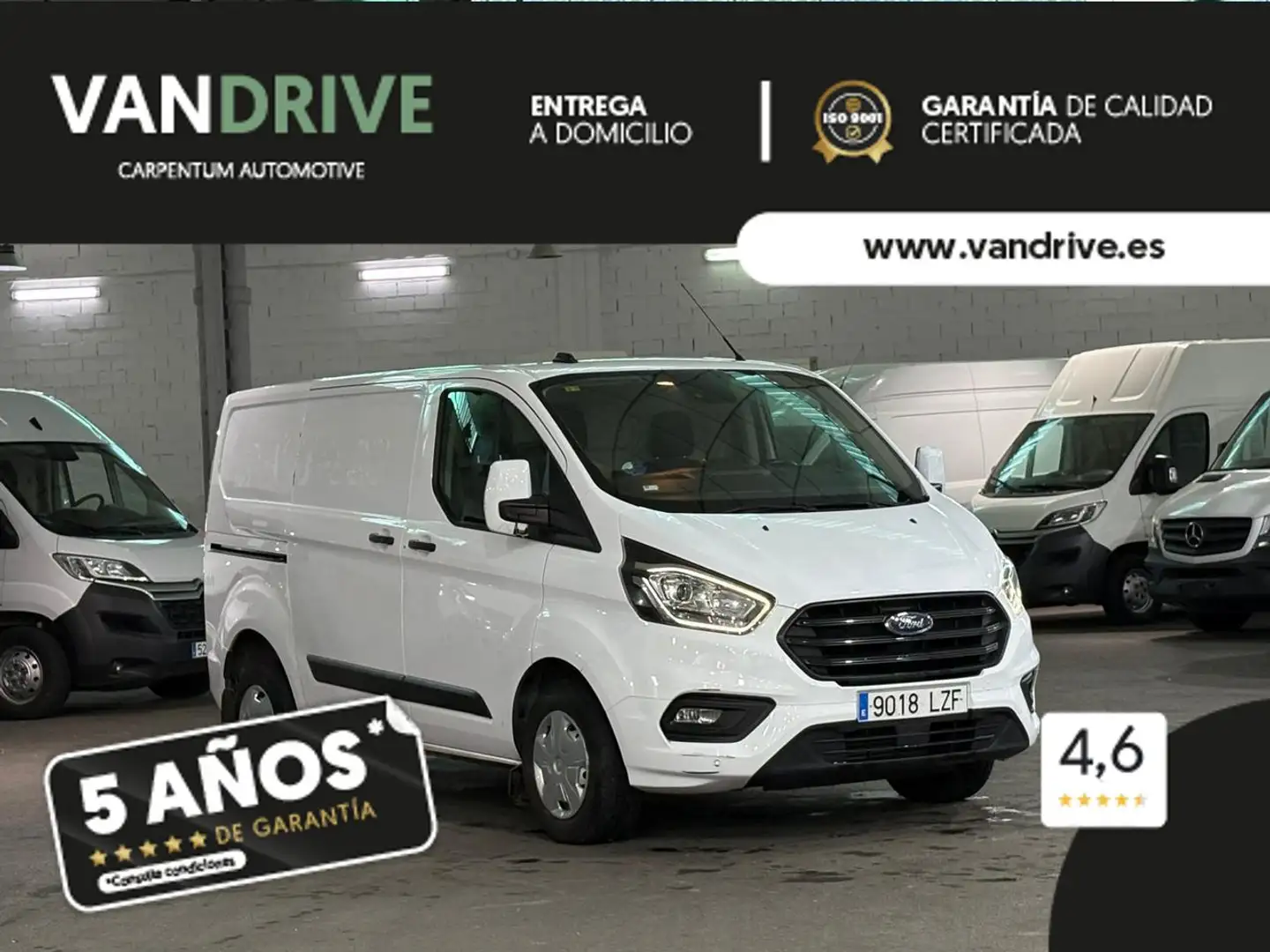 Ford Transit Custom FT 300 L2 Van DCb. Trend 130 Blanco - 1