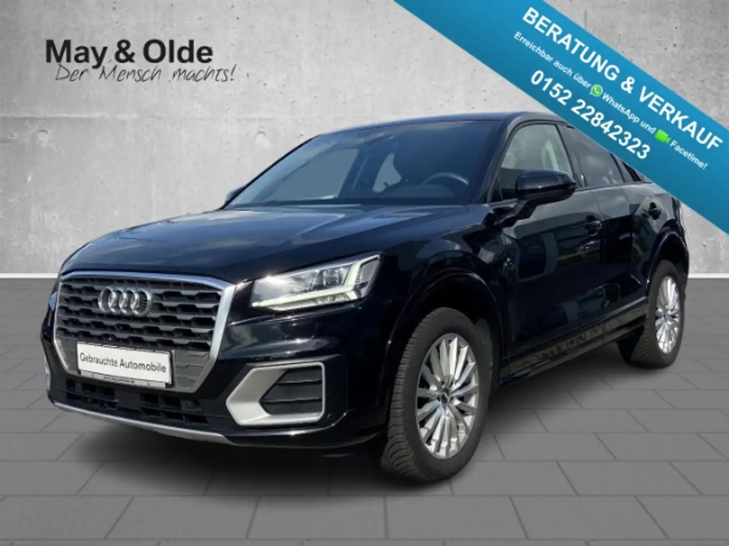 Audi Q2 35 TFSI design Pano Navi LED ACC ACP Schwarz - 1