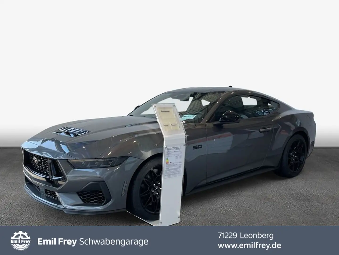 Ford Mustang Fastback 5.0 Ti-VCT V8 Aut. GT 328 kW, 2-t Grau - 1