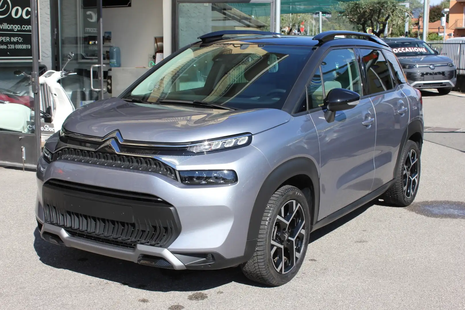 Citroen C3 Aircross 110 S&S Shine TELECAMERA MISTO PELLE IVA ESPOSTA 1 Argento - 1